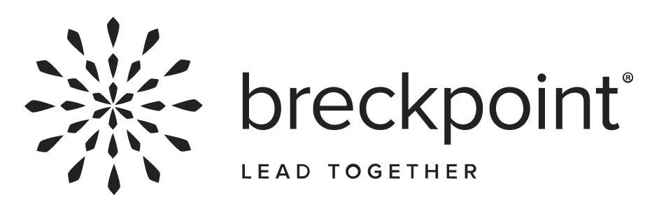 A logo of a company called "Breckpoint"